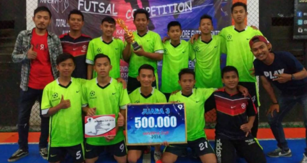 Tim Futsal MAN 1 Banyumas Sabet Juara 3 Lomba Futsal Se-Karisidenan Banyumas