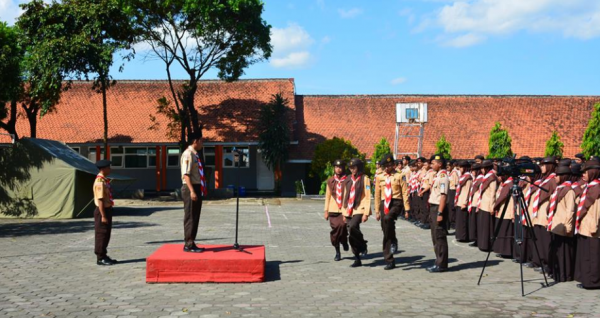 Upacara Pembukaan Penerimaan Tamu Ambalan